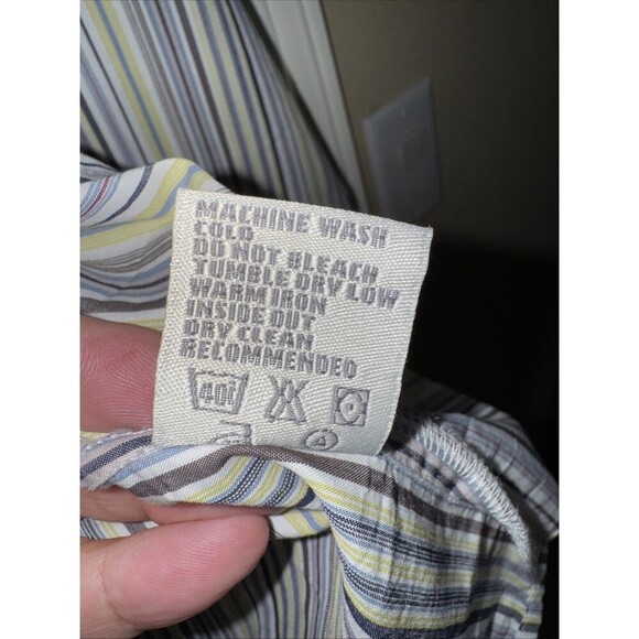 Men's Eighty Eight Dress Shirt Size XL Multi Color - Picture 4 of 5